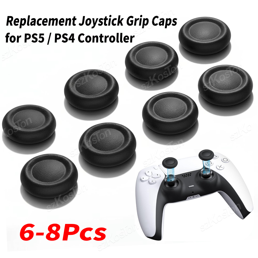 Gaming Accessories Aesthetic - 6-8 Stuks Vervanging Joystick Caps voor