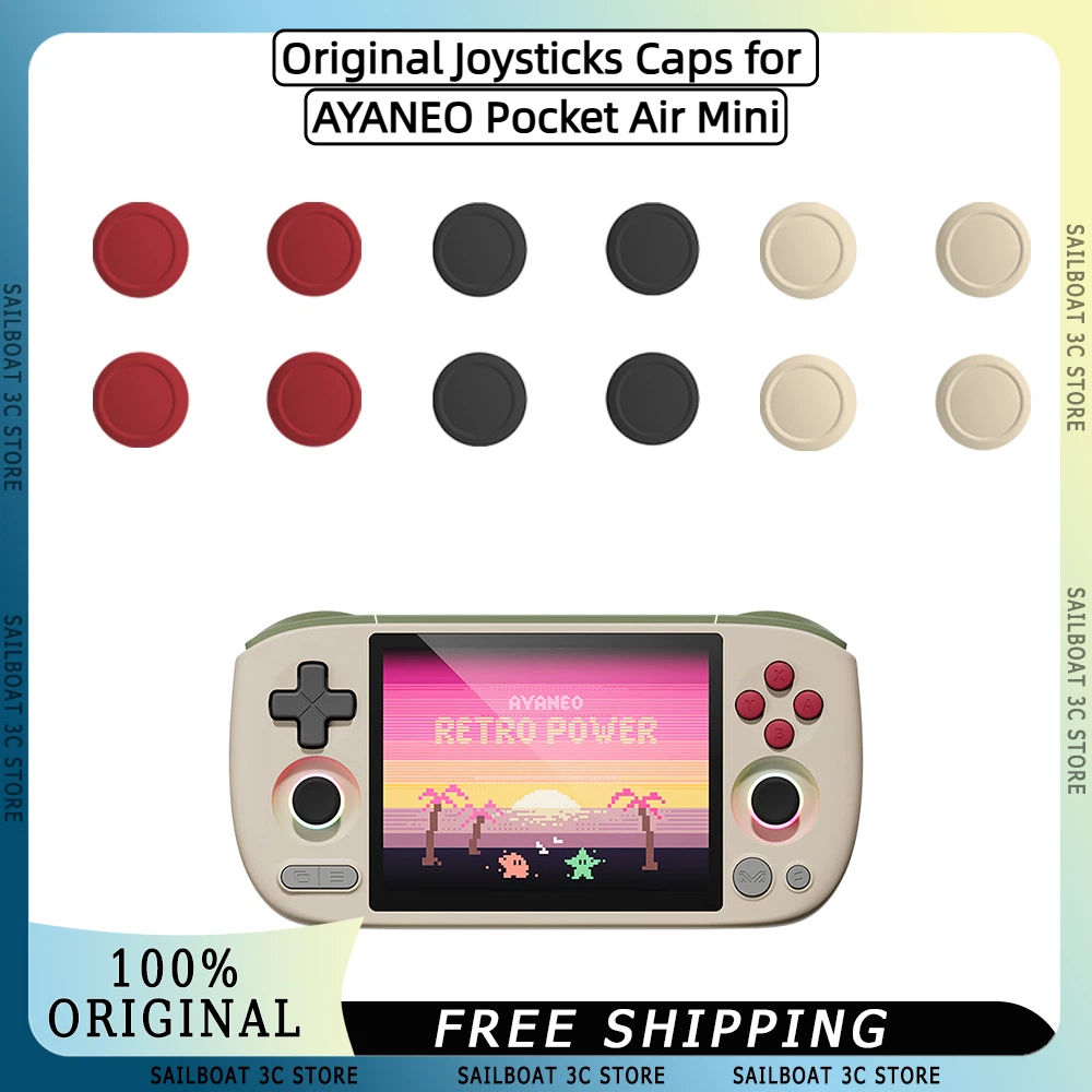 Gaming Accessories Aesthetic - Originele Joysticks Caps voor AYANEO Pocket
