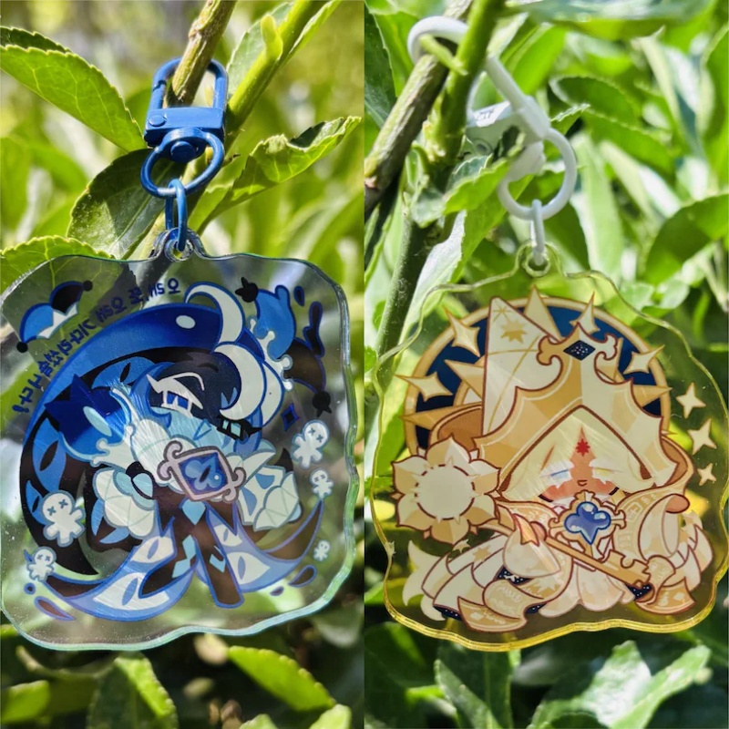 2PCs Cookie Run sleutelhanger  - Gaming Accessories For Room recensie en prijs