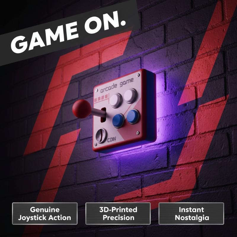 Retro Arcade Game Button Switc - Gaming Accessories For Room recensie en prijs